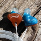 Saphire Blue w/ Scarlet Orange