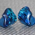 Saphire Blue with Abalone10 Face